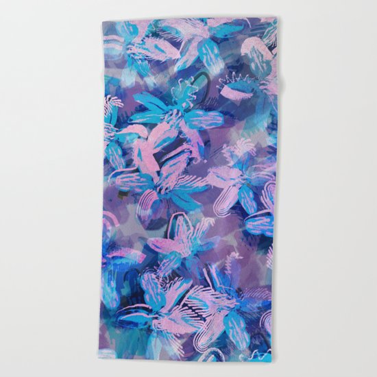 Squill Field Beach Towel