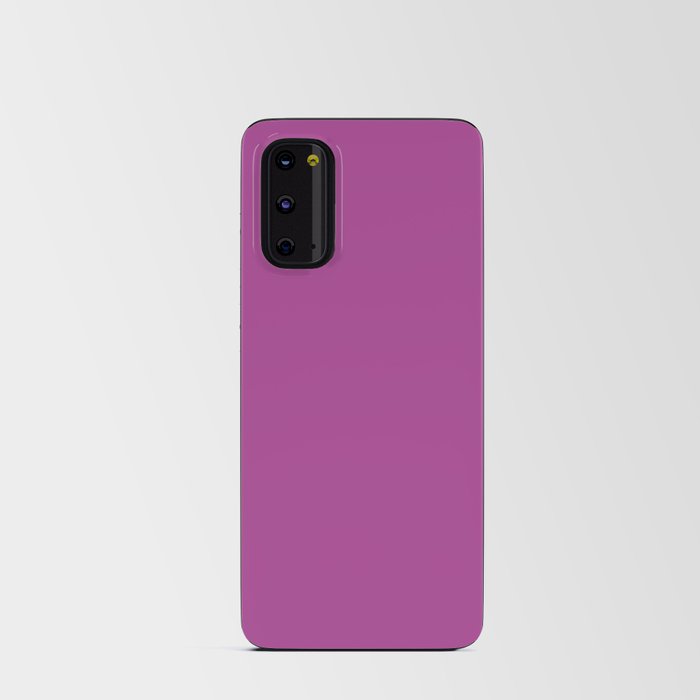 Safflower Purple Android Card Case