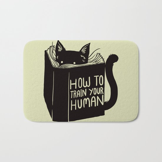 How To Train Your Human Bath Mat