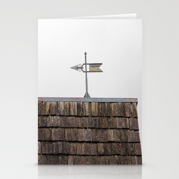 Antennas on roof Stationery Cards