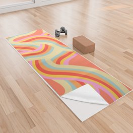 Groovy Rainbows Yoga Towel