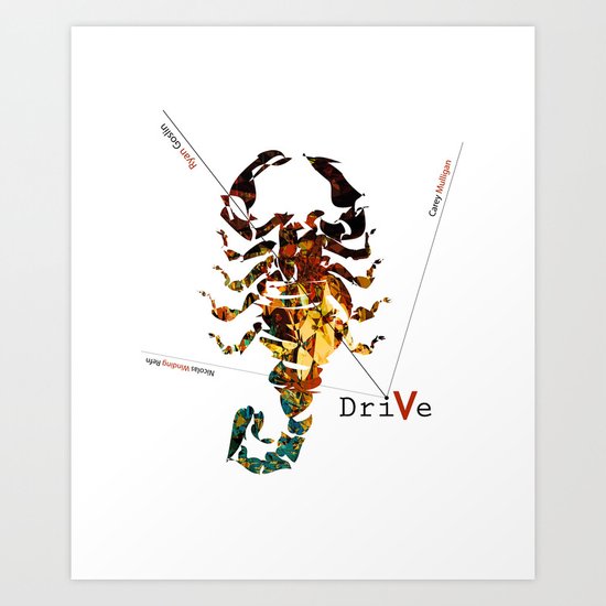 Drive Art Print
