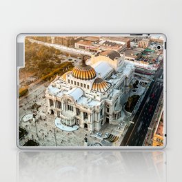 Mexico Photography - Historical Building In Mexico City Laptop Skin