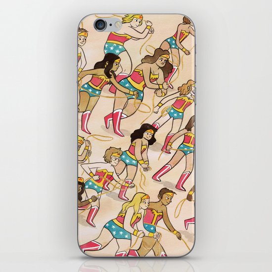 Wonder Women! iPhone & iPod Skin