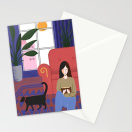 Holiday Afternoon Stationery Card