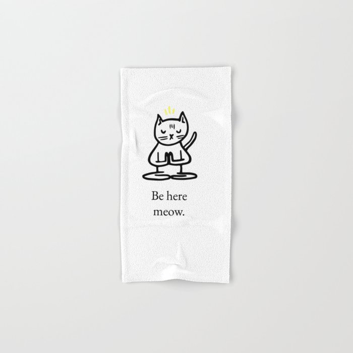 Be Here Now Hand & Bath Towel