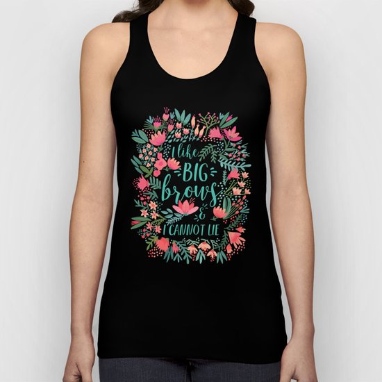 Big Brows – Juicy Palette Unisex Tank Top