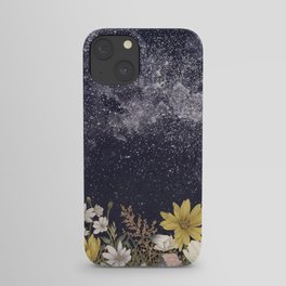 Galaxy in Bloom Colour Version iPhone Case