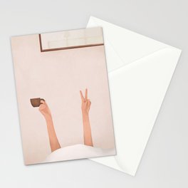 Good Peaceful Morning Stationery Card