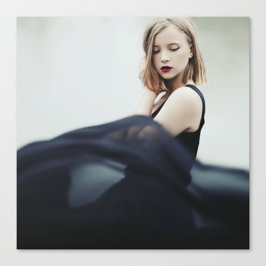 Black fashion Canvas Print