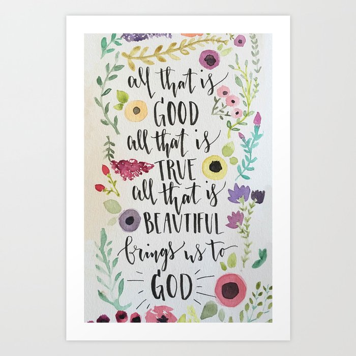 All That Is Art Print
