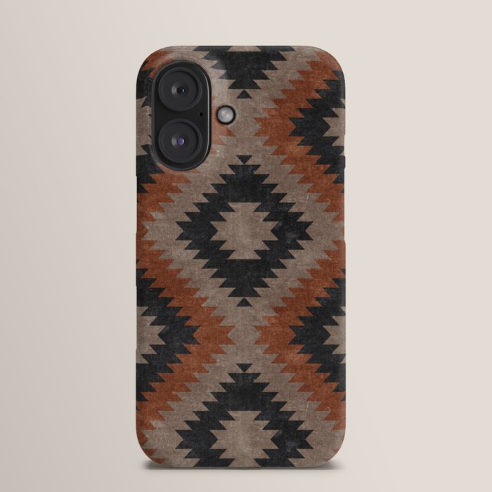 Society6 iPhone5用 Aztec 3 ケース aztec neutrals - inkwell & taupe iPhone Case by Little Arrow