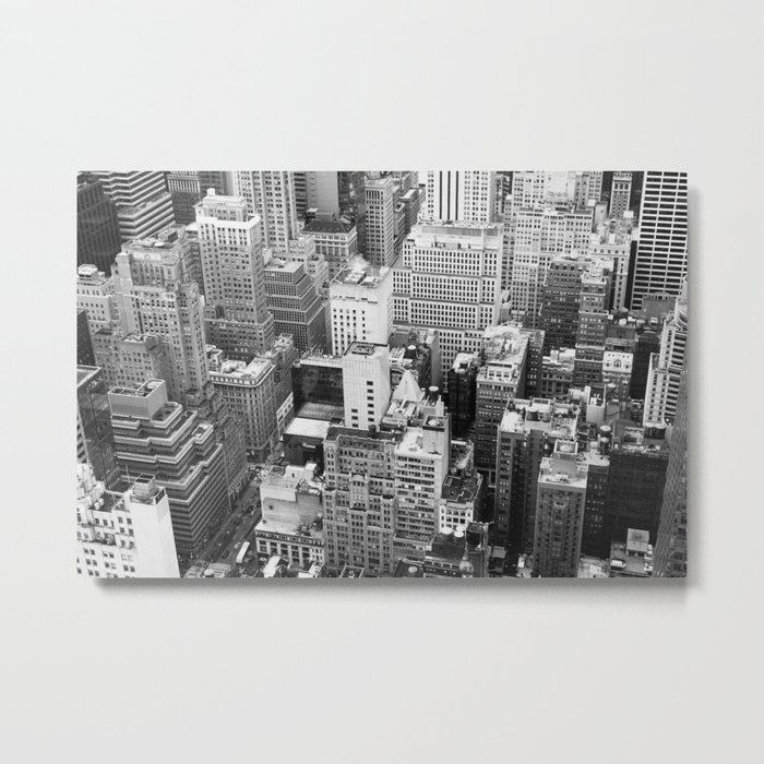 New York Buildings Metal Print