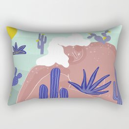 Cactus Giant  Rectangular Pillow
