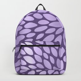 Floral Bloom in Purple Backpack