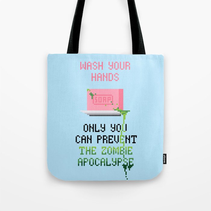 Wash Your Hands Tote Bag