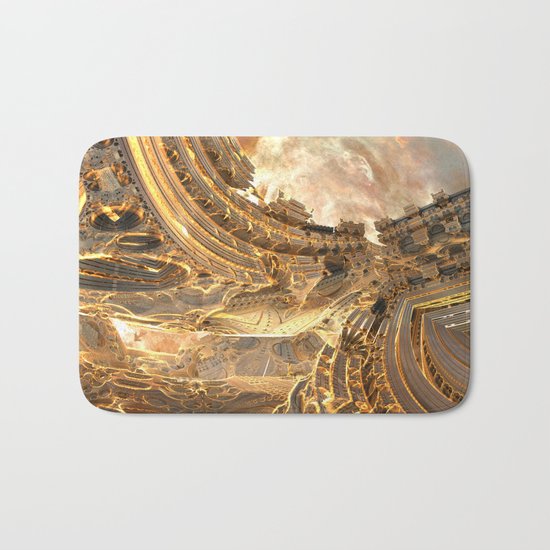 Highway by the Sun Bath Mat