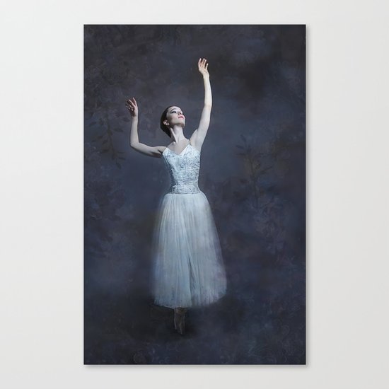 A Basking in the Mystery of Light Canvas Print
