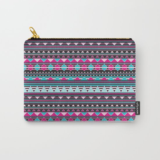 Aztec Stripes by Everett Co Carry-All Pouch
