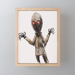 scarecrow Framed Mini Art Print