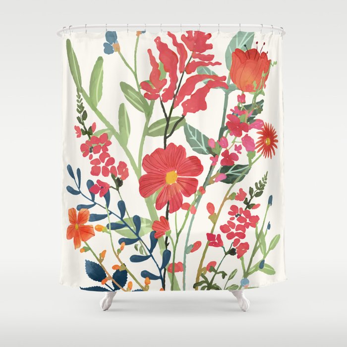 Beautiful Flowers Shower Curtain By Nadja1 Society6