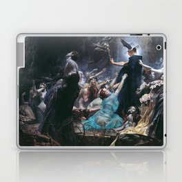 Souls on the Banks of the Acheron painting 1898 Laptop Skin