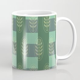 Golden flower pattern Coffee Mug