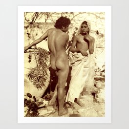 Male Nude,  by Wilhelm von Gloeden (1856-1931) Art Print | Film, Digital, Photo, Wilhelmvongloeden, Erotic, Gloeden, Nude, Sepia, Classical 