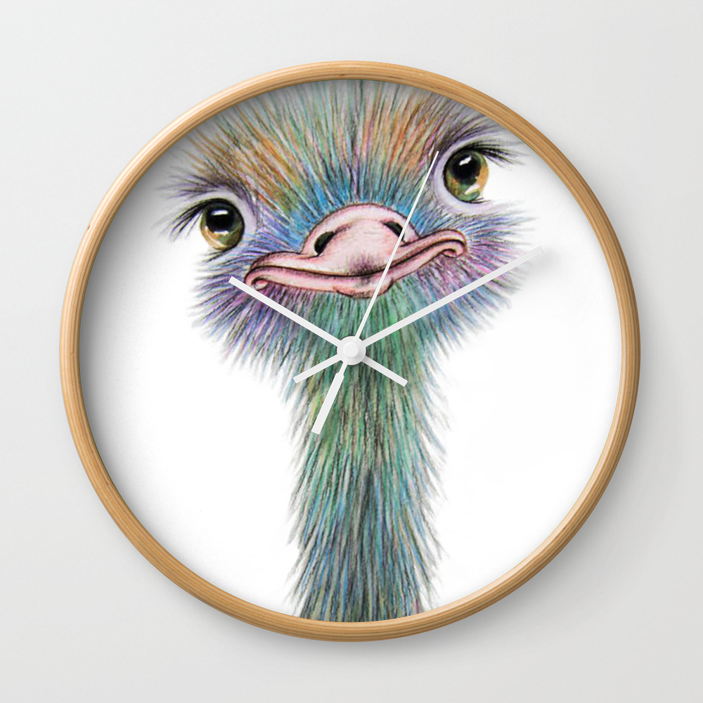 colorful ostrich