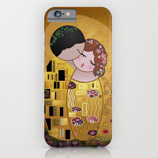 Kokeshi The Kiss iPhone & iPod Case