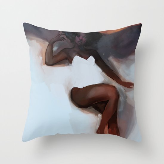Chocolat Throw Pillow