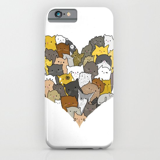 I Love Cats iPhone & iPod Case
