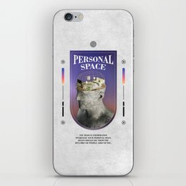 Personal Space iPhone Skin