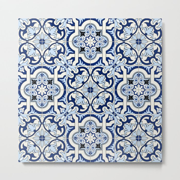 Azulejo Tiles #2 Metal Print