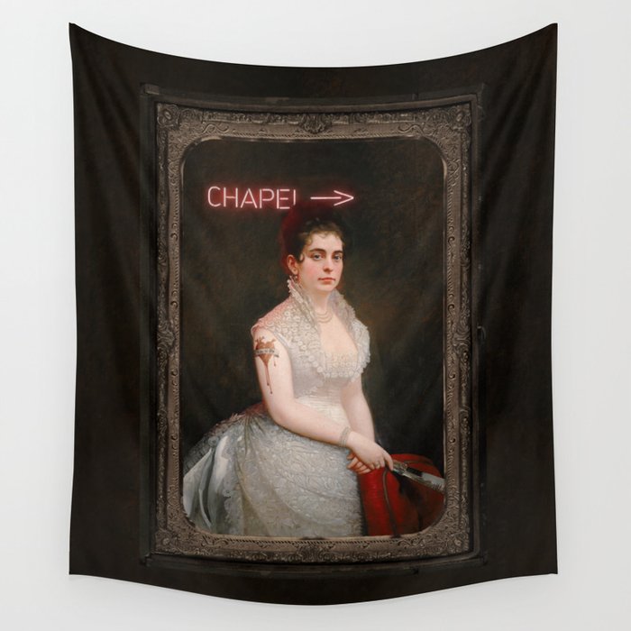 Anomaly Series: The Bride (Alice Pike Barney by Jared B. Flagg) Wall Tapestry