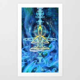 Third Eye Chakra Yoga Mat – Cosmic Collage