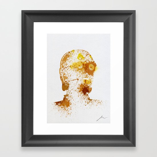 Protocol Droid Framed Art Print