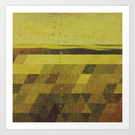 Solidago Meadow Art Print