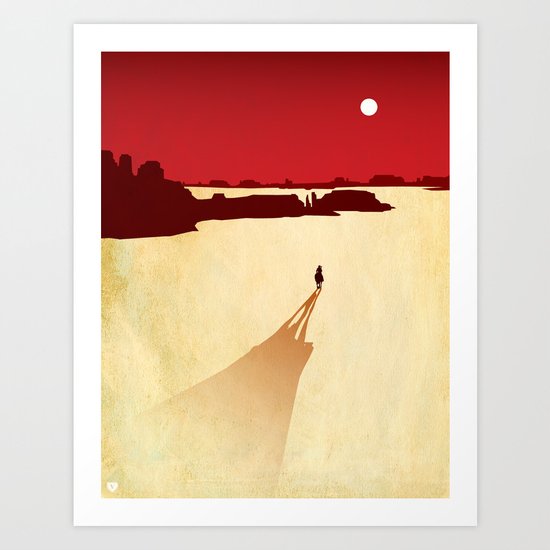 Top 3 Games 2010: Red Dead Redemption Art Print