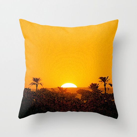 Don't Let The Sun (Go Down) Throw Pillow