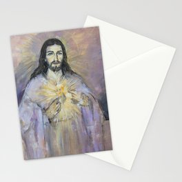 Sacred Heart of Jesus Stationery Card