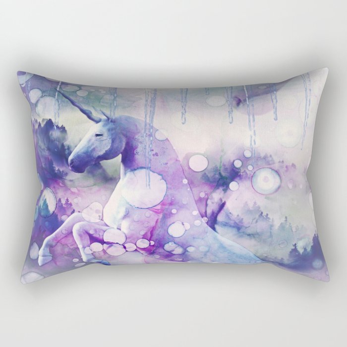 Unicorn dream b Rectangular Pillow