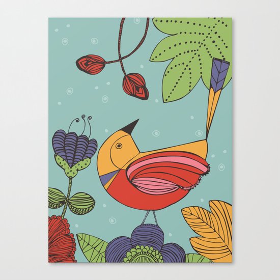 I like this place Canvas Print