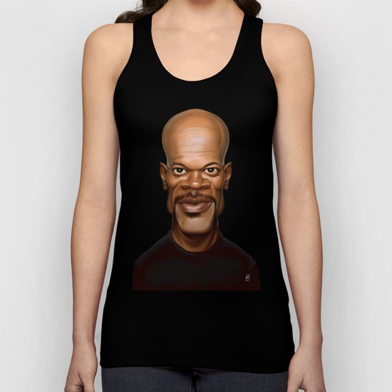 Celebrity Sunday ~ Samuel L Jackson Unisex Tank Top