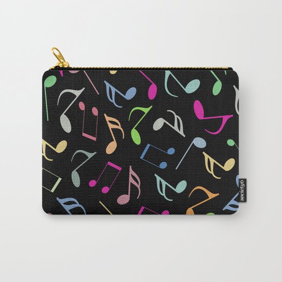 Music Colorful Notes II Carry-All Pouch