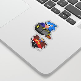 Sonic stole Eggmans property! Sticker