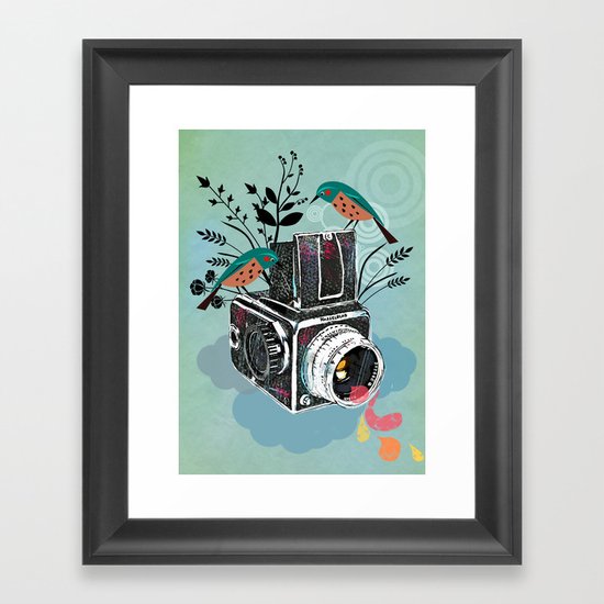 Vintage Camera Hasselblad Framed Art Print