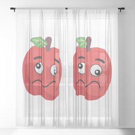 Apple Sheer Curtain