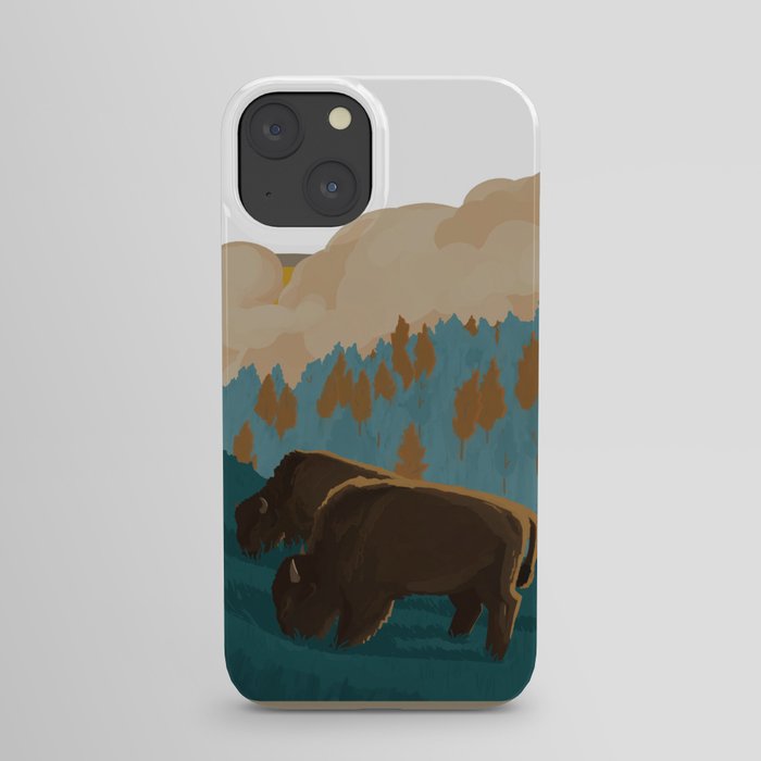 Bison in the Black Hills iPhone Case