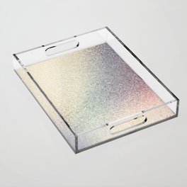 Decorative Iridescent Glitter Acrylic Tray